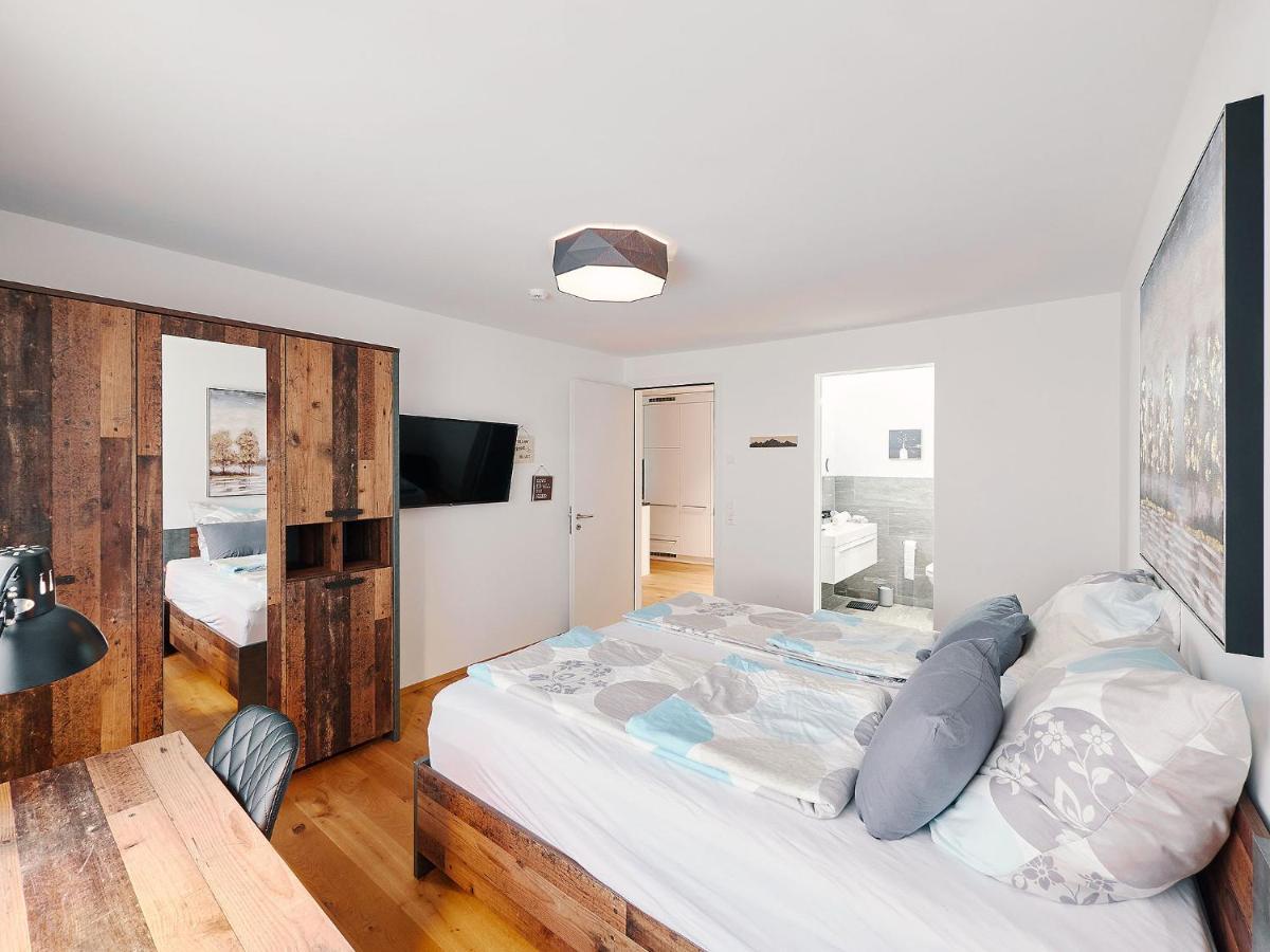 Montanas - Luxuswohnung Mit Kamin - Nahe Caumasee & Talstation Flims Exterior foto